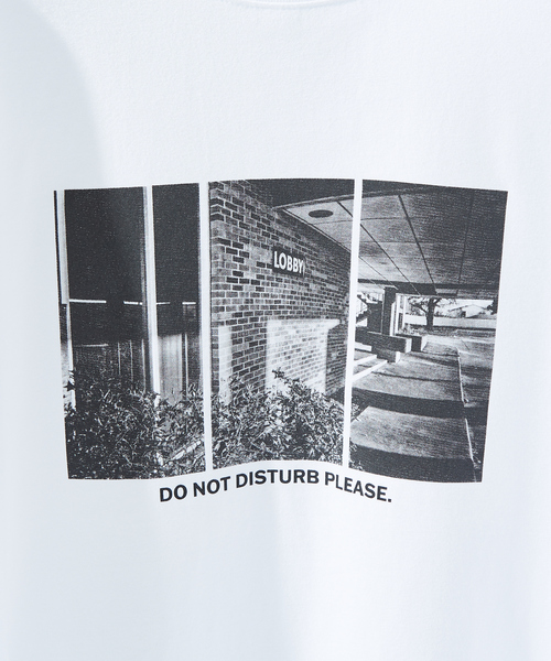 ABAHOUSE（アバハウス）の「DoNotDisturb グラフィック プリント 半袖Tシャツ/オーバーサイズ/LE TRIO ABAHOUSE（Tシャツ/カットソー・メンズ・ホワイト/ブラック/グレー・46/48）」の12枚目の写真