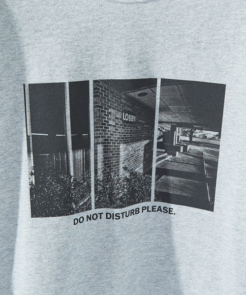 ABAHOUSE（アバハウス）の「DoNotDisturb グラフィック プリント 半袖Tシャツ/オーバーサイズ/LE TRIO ABAHOUSE（Tシャツ/カットソー・メンズ・ホワイト/ブラック/グレー・46/48）」の10枚目の写真