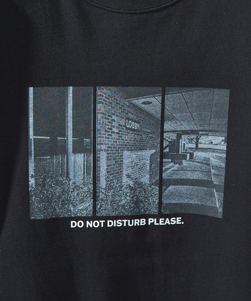 ABAHOUSE（アバハウス）の「DoNotDisturb グラフィック プリント 半袖Tシャツ/オーバーサイズ/LE TRIO ABAHOUSE（Tシャツ/カットソー・メンズ・ホワイト/ブラック/グレー・46/48）」の7枚目の写真
