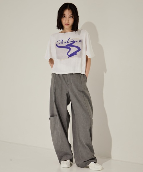 Foundry Mews/ファウンドリーミューズ】White Canvas shoes