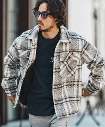 felkod（フィルコッド）の「mj10792- Shaggy Check CPO Jacket シャギージャケット（その他アウター）」