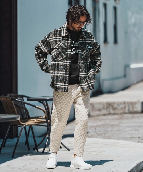 Rirandture シャギーCPOジャケット mj10792- Shaggy Check CPO Jacket シャギージャケット（その他