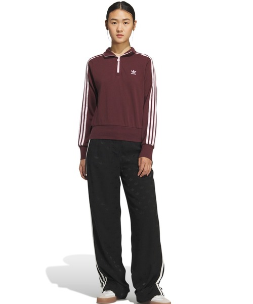 adidas CROP HALFZIP SWEAT / アディダス クロップ ハーブジップ