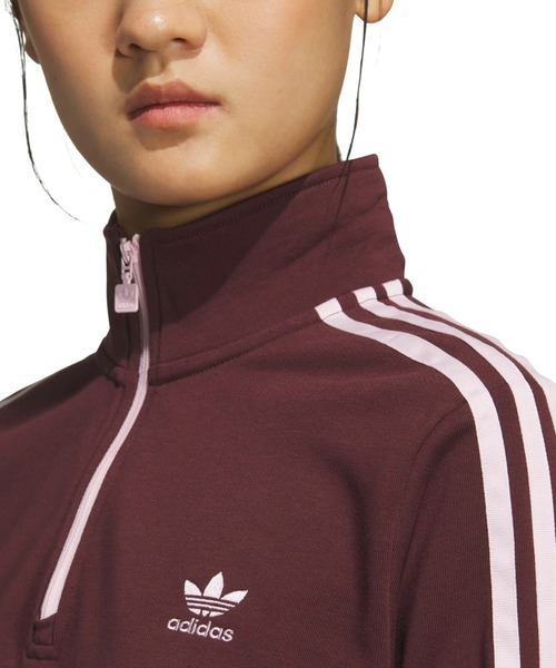 adidas CROP HALFZIP SWEAT / アディダス クロップ ハーブジップ
