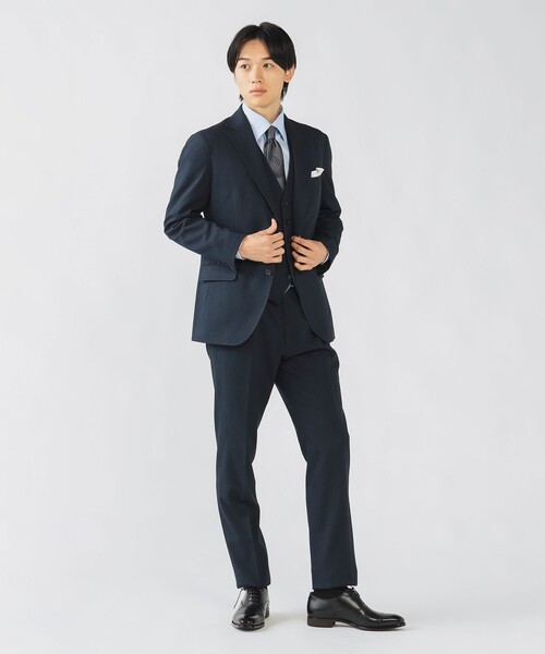 BEAMS HEART（ビームスハート）の「ピンヘッド トラベル ジレ 25FW（セットアップ対応）（ベスト・メンズ・ネイビー/ブルー・SMALL/MEDIUM/LARGE/X-LARGE）」の9枚目の写真