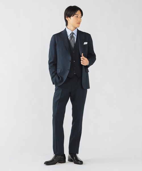 BEAMS HEART（ビームスハート）の「ピンヘッド トラベル ジレ 25FW（セットアップ対応）（ベスト・メンズ・ネイビー/ブルー・SMALL/MEDIUM/LARGE/X-LARGE）」の10枚目の写真