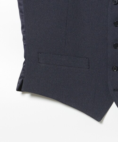 BEAMS HEART（ビームスハート）の「ピンヘッド トラベル ジレ 25FW（セットアップ対応）（ベスト・メンズ・ネイビー/ブルー・SMALL/MEDIUM/LARGE/X-LARGE）」の13枚目の写真