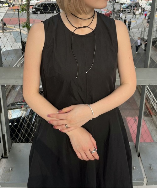 LIENCOEUR（リアンクール）の「スリムコクーンワンピース（ワンピース・レディース・ライトグレー/ブラック・FREE）」の20枚目の写真