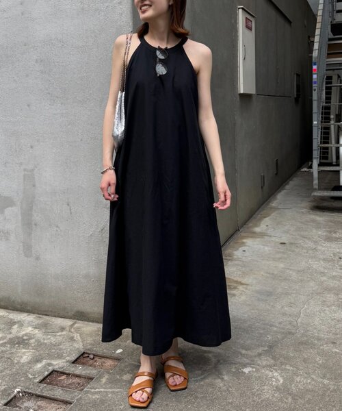 WILLOW(ウィロー)の「【willow】アメスリワンピース(ワンピース・レディース・ブラック/サックスブルー・ONE SIZE)」の2枚目の写真