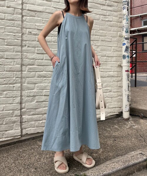 WILLOW(ウィロー)の「【willow】アメスリワンピース(ワンピース・レディース・ブラック/サックスブルー・ONE SIZE)」の18枚目の写真