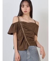 MURUA | オフショルシャーリングシャツ(シャツ/ブラウス)