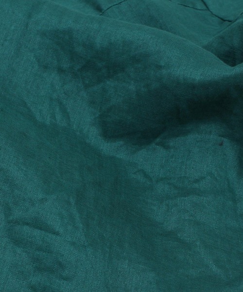 RNA-N（アールエヌエーエヌ）の「B2909 リネンスモールカラーシャーリングシャツ（シャツ/ブラウス・レディース・グリーン/ブラック/オフホワイト・FREE）」の12枚目の写真