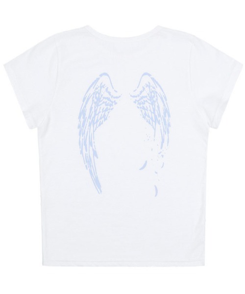 FANCY CLUB(ファンシークラブ)の「A'GEM/9 × .kom 『FANCY CLUB/ファンシークラブ』 Rebirth Of Heaven Crop Tee/リバースオブヘブンクロップ TEE(Tシャツ/カットソー・レディース・ブラック/ホワイト×ブルー/ホワイト×グレー・FREE)」の19枚目の写真