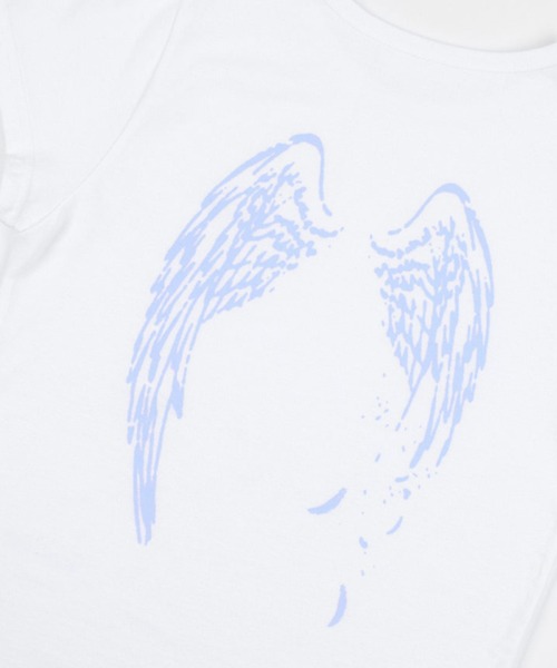 FANCY CLUB(ファンシークラブ)の「A'GEM/9 × .kom 『FANCY CLUB/ファンシークラブ』 Rebirth Of Heaven Crop Tee/リバースオブヘブンクロップ TEE(Tシャツ/カットソー・レディース・ブラック/ホワイト×ブルー/ホワイト×グレー・FREE)」の22枚目の写真