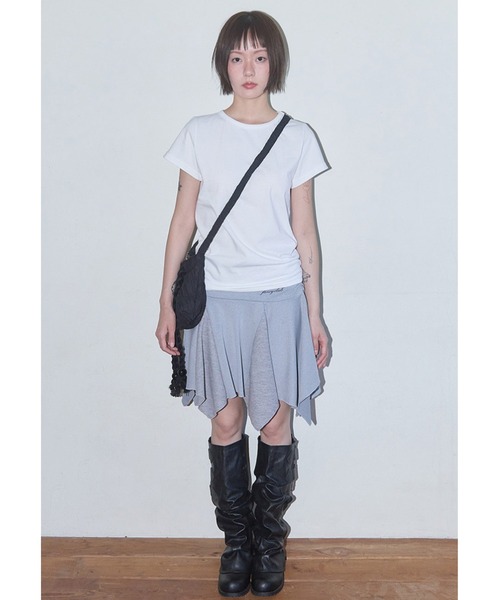 FANCY CLUB(ファンシークラブ)の「A'GEM/9 × .kom 『FANCY CLUB/ファンシークラブ』 Rebirth Of Heaven Crop Tee/リバースオブヘブンクロップ TEE(Tシャツ/カットソー・レディース・ブラック/ホワイト×ブルー/ホワイト×グレー・FREE)」の10枚目の写真