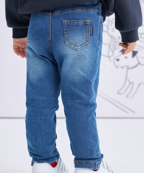 combimini(コンビミニ)の「デニムニットパンツ(デニムパンツ・キッズ・ブルー・130/120/110/100/90/80)」の6枚目の写真