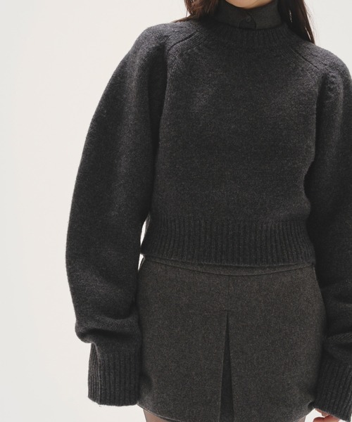 Wool 100% Raglan Knit（ニット/セーター）｜TODAYFUL（トゥデイフル