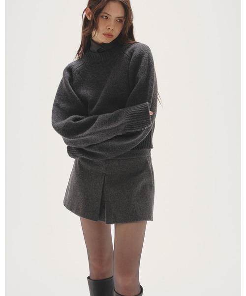 Wool 100% Raglan Knit（ニット/セーター）｜TODAYFUL（トゥデイフル