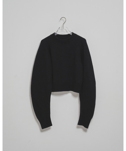 TODAYFUL（トゥデイフル）の「Wool 100% Raglan Knit（ニット/セーター・レディース・ブラック/チャコールグレー/ブラウン・FREE）」の13枚目の写真