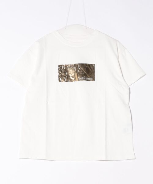セール】箔プリントTシャツ（Tシャツ/カットソー）｜each