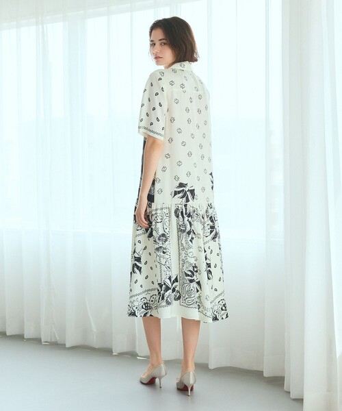 GRACE CLASS JAZZプリントドレス　ロングワンピース GRACE CLASS JAZZプリントドレス ロングワンピース