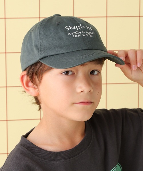 LEPSIM（レプシィム）の「【KIDS】刺繍ロゴツイルキャップ　499505（キャップ・キッズ・チャコールグレー/ライトピンク/アイボリー/ブルー/ブラウン・ONE SIZE）」の3枚目の写真