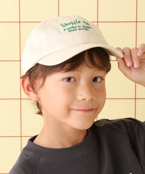 LEPSIM（レプシィム）の「【KIDS】刺繍ロゴツイルキャップ　499505（キャップ・キッズ・チャコールグレー/ライトピンク/アイボリー/ブルー/ブラウン・ONE SIZE）」の17枚目の写真