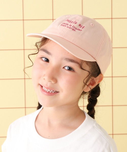 LEPSIM（レプシィム）の「【KIDS】刺繍ロゴツイルキャップ　499505（キャップ・キッズ・チャコールグレー/ライトピンク/アイボリー/ブルー/ブラウン・ONE SIZE）」の12枚目の写真