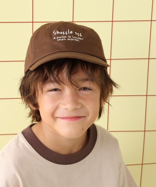 LEPSIM（レプシィム）の「【KIDS】刺繍ロゴツイルキャップ　499505（キャップ・キッズ・チャコールグレー/ライトピンク/アイボリー/ブルー/ブラウン・ONE SIZE）」の15枚目の写真