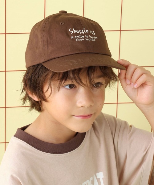 LEPSIM（レプシィム）の「【KIDS】刺繍ロゴツイルキャップ　499505（キャップ・キッズ・チャコールグレー/ライトピンク/アイボリー/ブルー/ブラウン・ONE SIZE）」の16枚目の写真