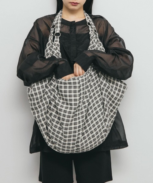 KBF（ケイビーエフ）の「2WAYビッグイージーBAG（トートバッグ・レディース・グリーン系その他/ホワイト系その他・ONE）」の10枚目の写真