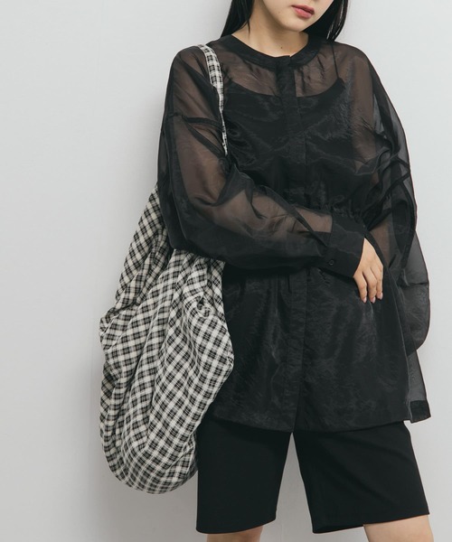 KBF（ケイビーエフ）の「2WAYビッグイージーBAG（トートバッグ・レディース・グリーン系その他/ホワイト系その他・ONE）」の9枚目の写真