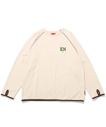 KRIFF MAYER | 【ストレッチ】もちのびデザインロンT(Tシャツ/カットソー)