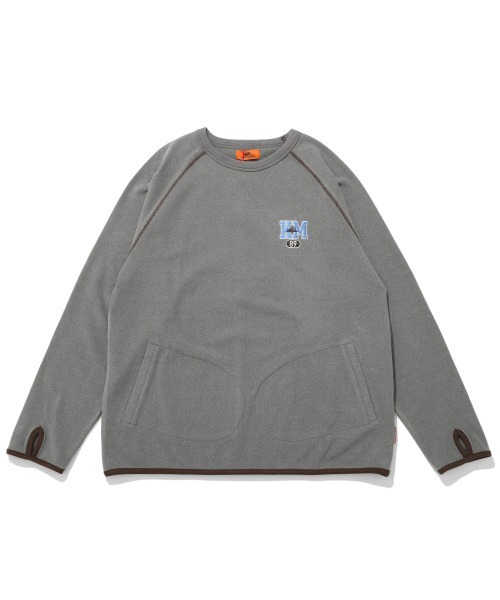 KRIFF MAYER（クリフメイヤー）の「【ストレッチ】もちのびデザインロンT（Tシャツ/カットソー・メンズ・ブラック/カラフル/グレー/ナチュラル・X-LARGE/LARGE/MEDIUM）」の5枚目の写真