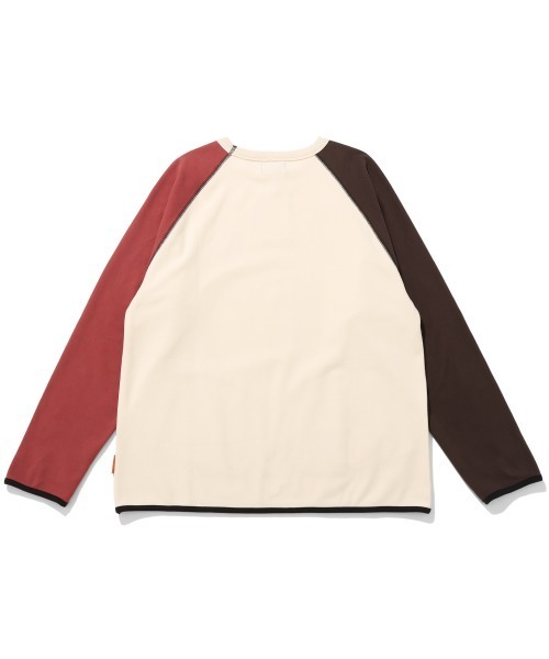 KRIFF MAYER（クリフメイヤー）の「【ストレッチ】もちのびデザインロンT（Tシャツ/カットソー・メンズ・ブラック/カラフル/グレー/ナチュラル・X-LARGE/LARGE/MEDIUM）」の6枚目の写真