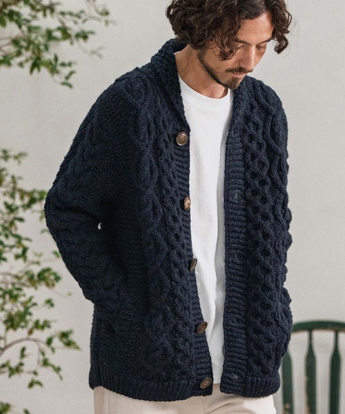 mcg3668-【HIMALAYAN CLIMBERS HAND-KNIT別注】手編みショール