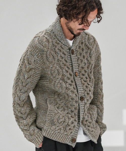 mcg3668-【HIMALAYAN CLIMBERS HAND-KNIT別注】手編みショール