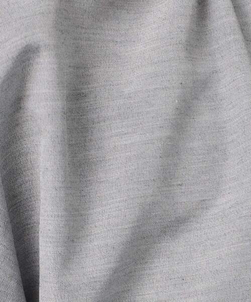 Sunauna（スーナウーナ）の「【きれいめ／定番シルエット】スタンドネックブラウス（シャツ/ブラウス・レディース・ベビーピンク/ライトブルー/チャコールグレー・34/38/40）」の8枚目の写真