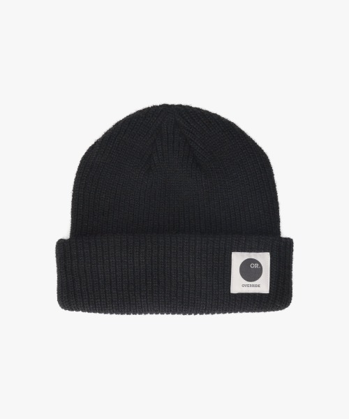 OVERRIDE（オーバーライド）の「OVERRIDE  REP WOVEN LABEL WATCH / オーバーライド（ニットキャップ/ビーニー・メンズ・サックスブルー/ワイン/ブラック/イエロー・57~59cm）」の6枚目の写真
