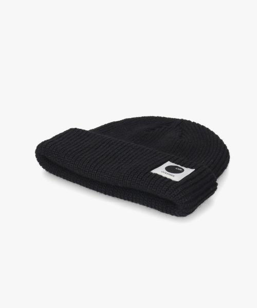 OVERRIDE（オーバーライド）の「OVERRIDE  REP WOVEN LABEL WATCH / オーバーライド（ニットキャップ/ビーニー・メンズ・サックスブルー/ワイン/ブラック/イエロー・57~59cm）」の8枚目の写真