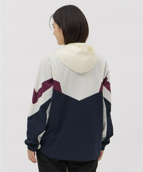 le coq sportif（ルコックスポルティフ）の「【ルコックスポルティフ】光吸収発熱/はっ水/ストレッチヒートナビクロスジャケット（その他アウター・レディース・ワインレッド/ホワイト/ブラウン・XL/L/M/S）」の5枚目の写真