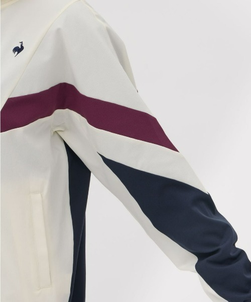 le coq sportif（ルコックスポルティフ）の「【ルコックスポルティフ】光吸収発熱/はっ水/ストレッチヒートナビクロスジャケット（その他アウター・レディース・ワインレッド/ホワイト/ブラウン・XL/L/M/S）」の8枚目の写真
