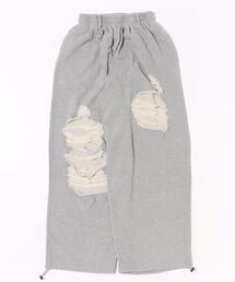 Chikashitsu +(`JVcvX)́yChikashitsu{zfull length crash sweat pants / y`JVcvXztOXNbVXEFbgpc(XEFbgpc)
