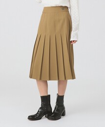【洋服】フレッドペリー　プリーツスカート　白　膝丈 FRED PERRY フレッドペリー プリーツスカート TIPPED PLEATED