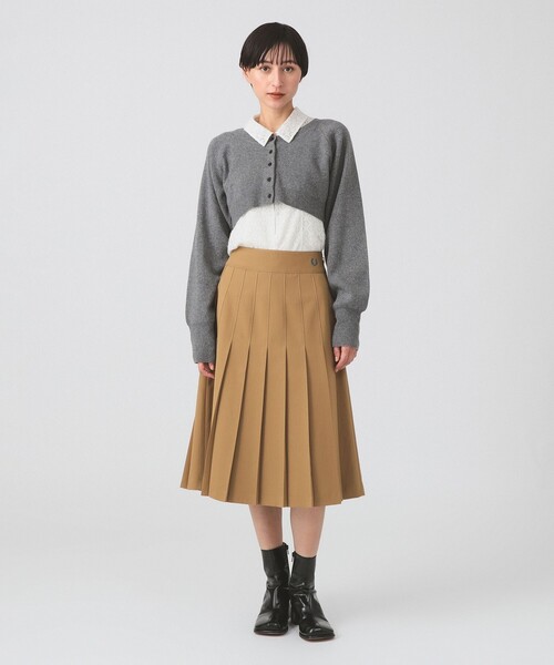 美品FRED PERRYフレッドペリー プリーツスカート FRED PERRY プリーツ スカート レディース フレッドペリー