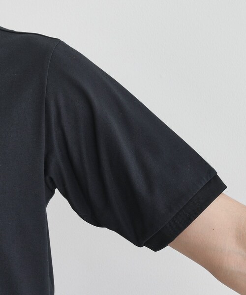 TAKEO KIKUCHI（タケオキクチ）の「【COOL CITY WEAR】インドライ天竺モックネック プルオーバー /吸汗速乾（Tシャツ/カットソー・メンズ・ブラック/ホワイト・02/03/04）」の11枚目の写真