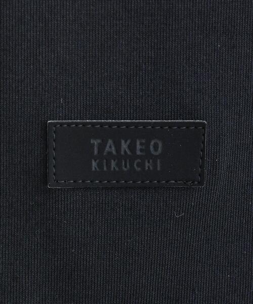 TAKEO KIKUCHI（タケオキクチ）の「【COOL CITY WEAR】インドライ天竺モックネック プルオーバー /吸汗速乾（Tシャツ/カットソー・メンズ・ブラック/ホワイト・02/03/04）」の13枚目の写真