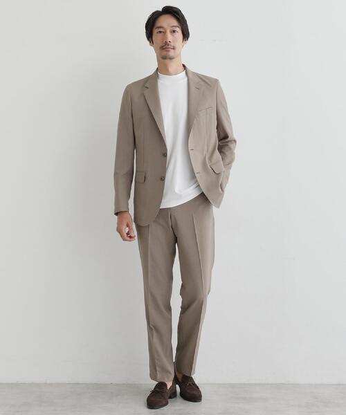 TAKEO KIKUCHI（タケオキクチ）の「【COOL CITY WEAR】インドライ天竺モックネック プルオーバー /吸汗速乾（Tシャツ/カットソー・メンズ・ブラック/ホワイト・02/03/04）」の20枚目の写真