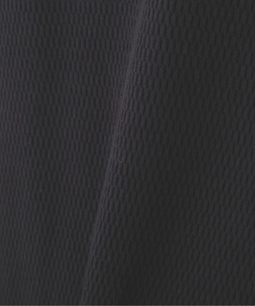 AVIREX（アヴィレックス）の「BICOLOR HONEYCOMBI WAFFLE T-SHIRT/バイカラーハニカムワッフルTシャツ（Tシャツ/カットソー・レディース・チャコールグレー/ナチュラル/ピンク・S/M）」の18枚目の写真