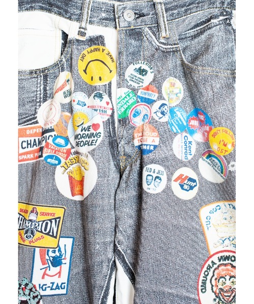 SEVESKIG（セヴシグ）の「SEVESKIG/セブシグ/DENIM転写_PT-SV-NRS-1001（デニムパンツ・メンズ・ブラック/インディゴブルー・SMALL/MEDIUM/LARGE/X-LARGE）」の9枚目の写真